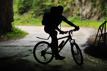 Image showing mountain bike 