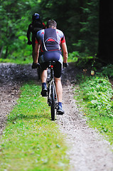 Image showing  mount bike man outdoor