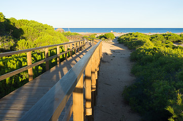 Image showing Carabassi beach