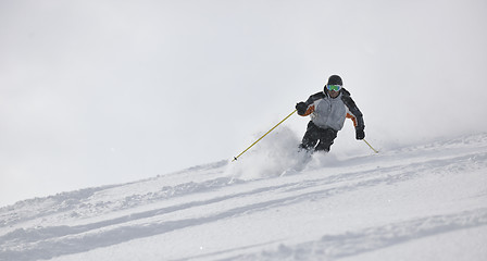 Image showing ski freeride