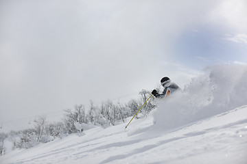 Image showing ski freeride