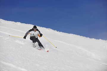 Image showing ski freeride