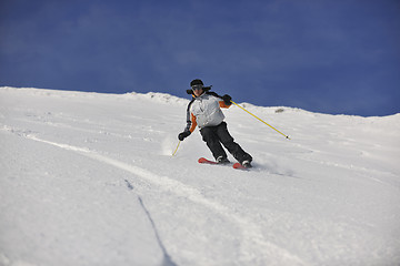 Image showing ski freeride