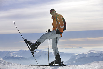 Image showing ski freeride