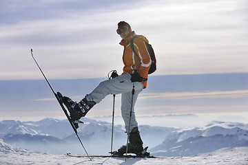 Image showing ski freeride