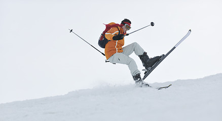 Image showing ski freeride