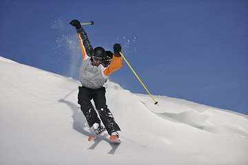 Image showing ski freeride