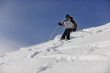 Image showing ski freeride