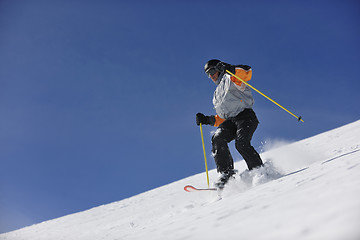 Image showing ski freeride