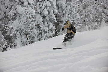 Image showing freestyle snowboarder