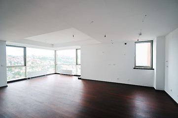 Image showing empty big new apartment