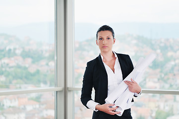 Image showing architect woman