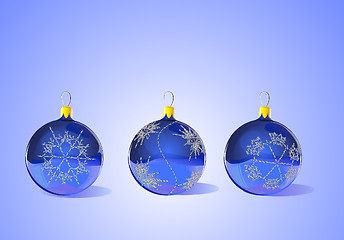 Image showing Christmas Tree Ornaments