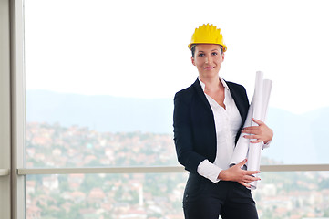 Image showing architect woman