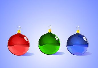 Image showing Christmas Tree Ornaments