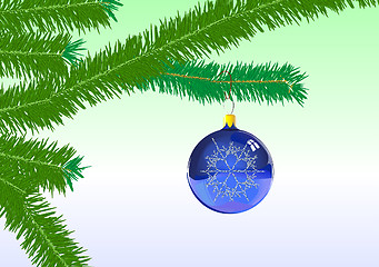 Image showing Christmas Tree Ornaments