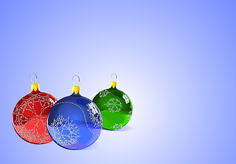 Image showing Christmas Tree Ornaments