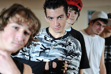 Image showing teen  group