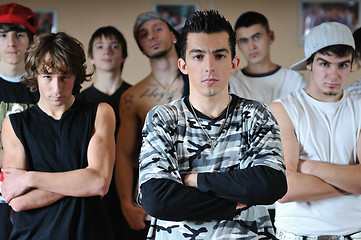 Image showing teen group