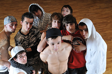 Image showing teen  group