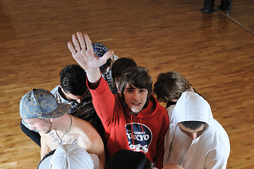 Image showing teen  group