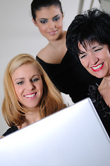 Image showing business woman team