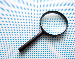 Image showing magnifying glass