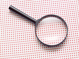 Image showing magnifying glass