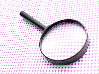 Image showing magnifying glass