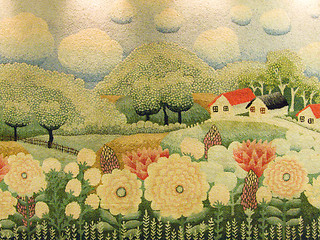 Image showing carpet with nature and house decoration