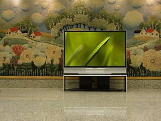 Image showing big plasma screen