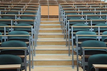 Image showing university classroom chair