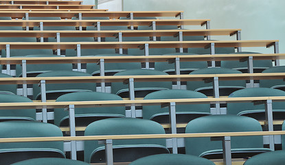 Image showing university classroom chair