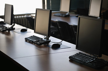 Image showing classroom computer