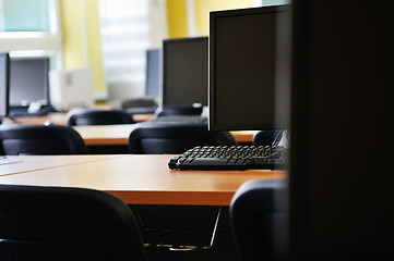 Image showing classroom computer