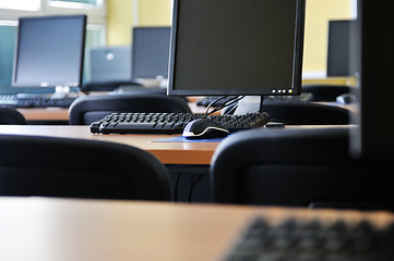 Image showing classroom computer