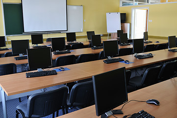 Image showing classroom computer