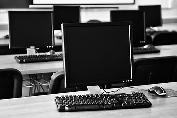 Image showing classroom computer