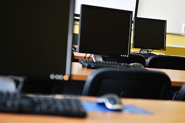 Image showing classroom computer