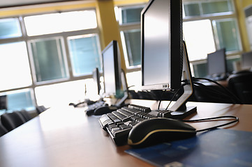 Image showing classroom computer