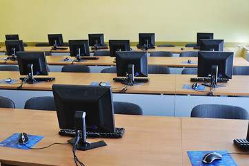 Image showing classroom computer