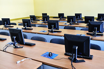 Image showing classroom computer