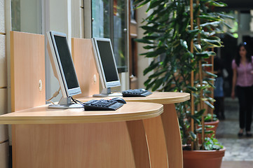 Image showing classroom computer