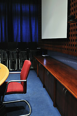 Image showing conference room interior