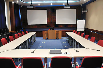 Image showing conference room interior