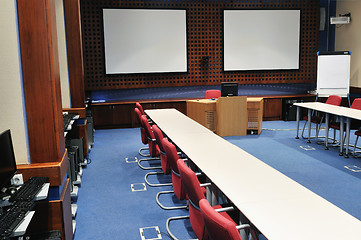 Image showing conference room interior