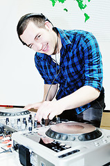 Image showing dj on party 