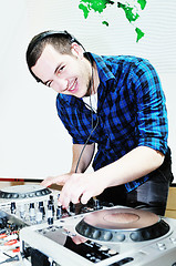 Image showing dj on party 