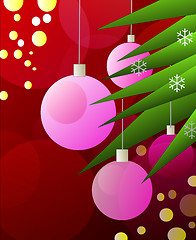 Image showing Red Christmas