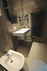 Image showing hotel bathroom